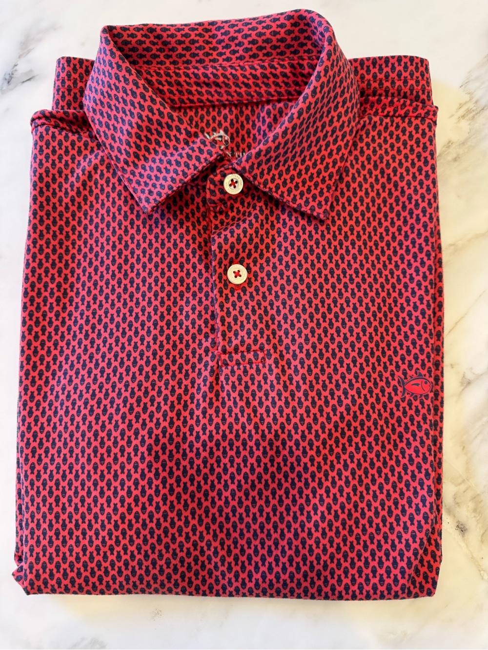 Southern Tide Boys Youth Large Polo Shirt